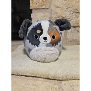 Original Squishmallow Kellytoy Raylor the Australian Shepherd 8” Plush Stuffed